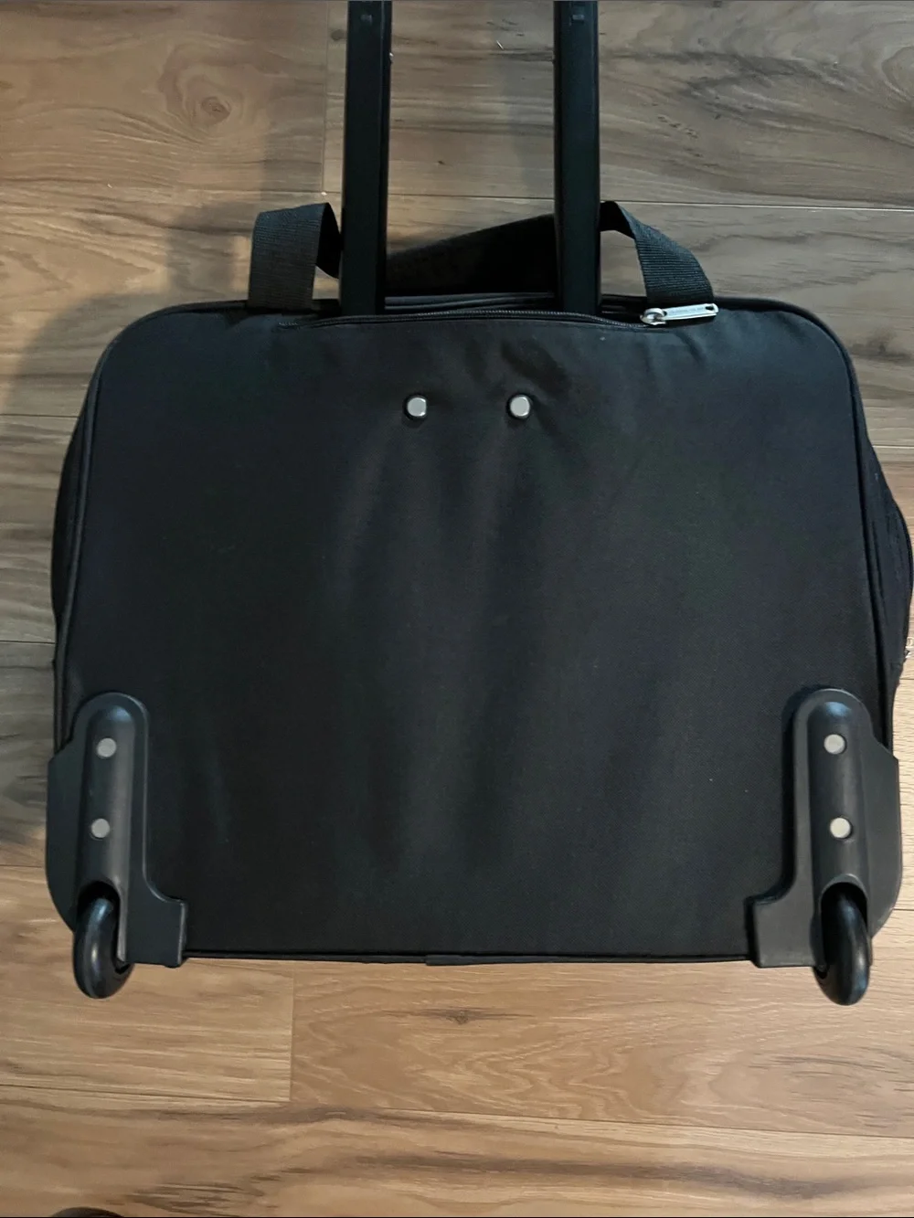 Global Gear Black and Gray Travel Under Seat Carry-On Suitcase